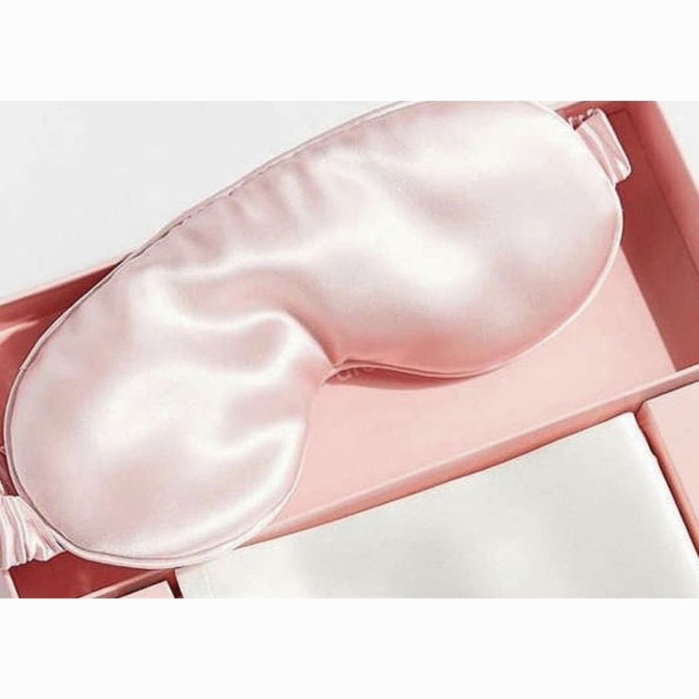 BNIB Pink Satin Sleep Eye Mask